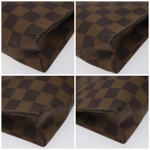 LOUIS VUITTON Damier Ebene Poche Toilette 26 Pouch - Picture 14 of 14